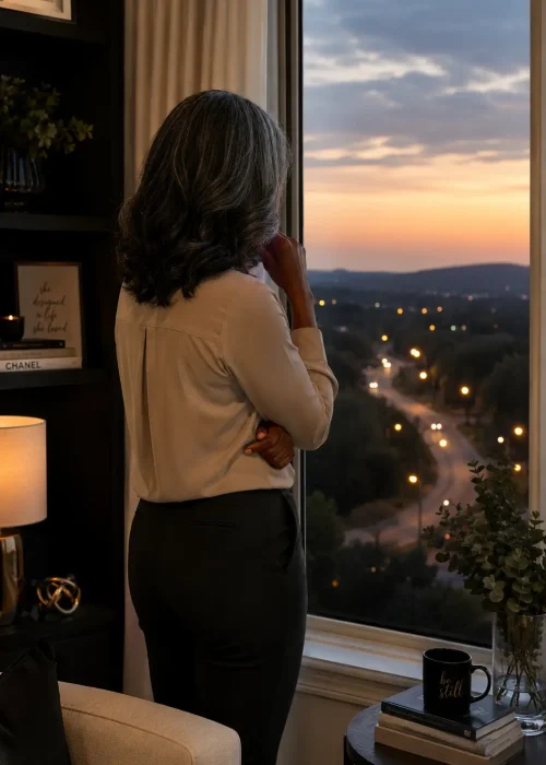 Woman Contemplating